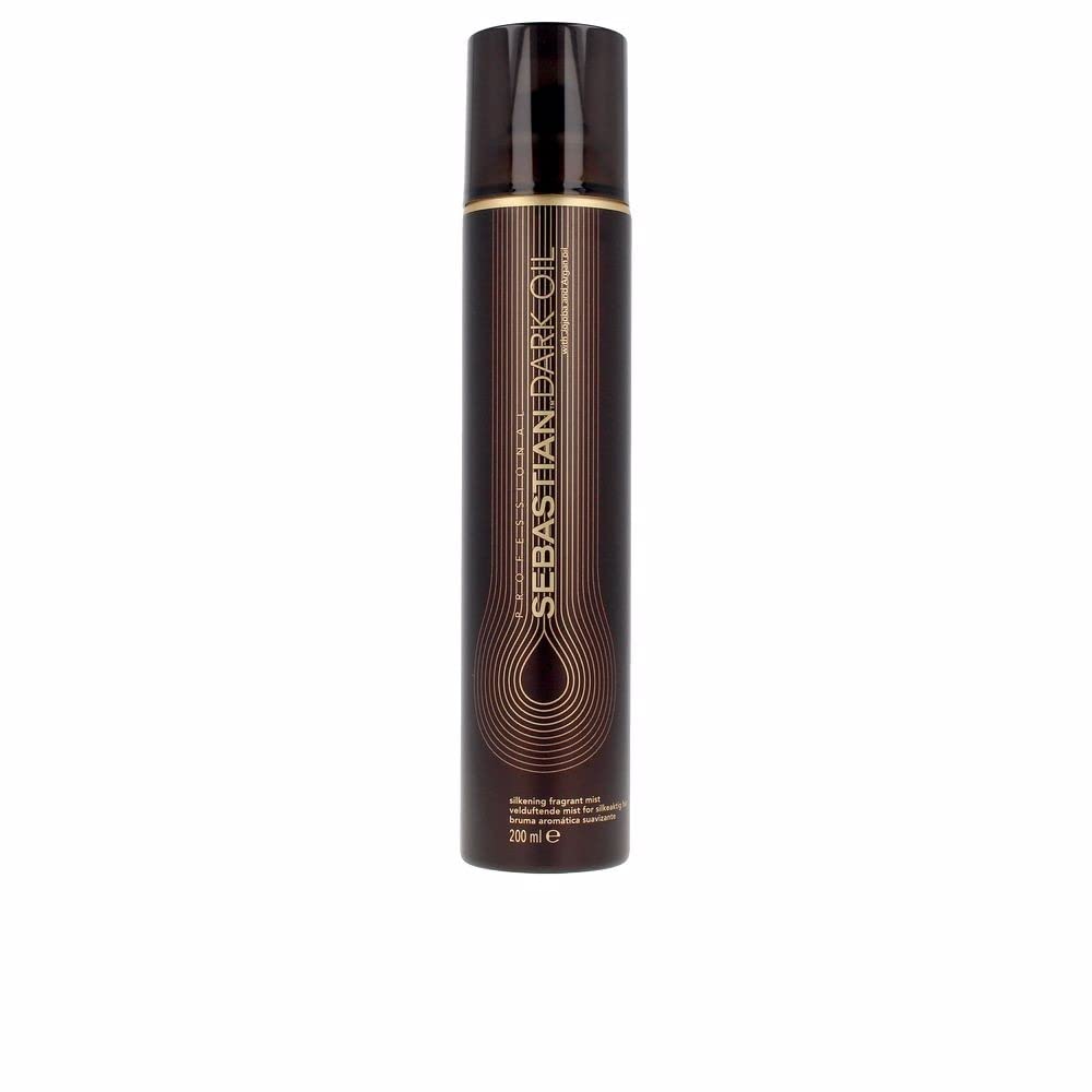 200 ml Dark Oil hair mist bottle; jojoba and argan blend, scented