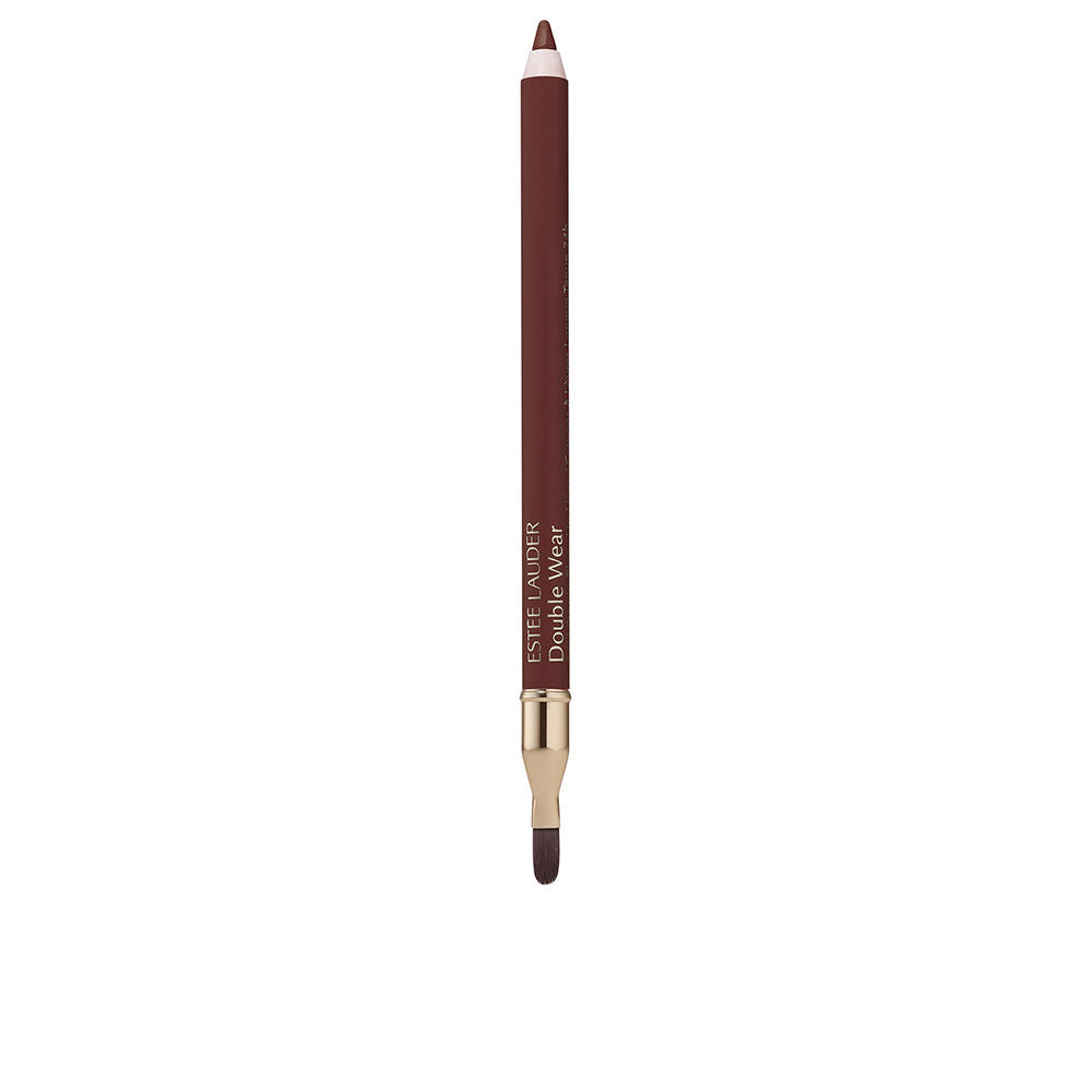 Slim mauve lip liner pencil with integrated brush, 1.2 g, Unisex