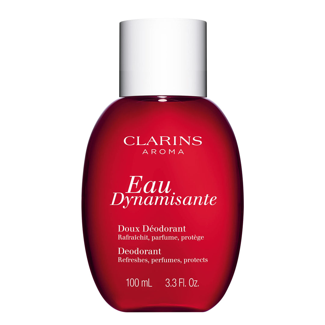 100 ml spray deodorant bottle with Eau Dynamisante fragrance, hydrating extract
