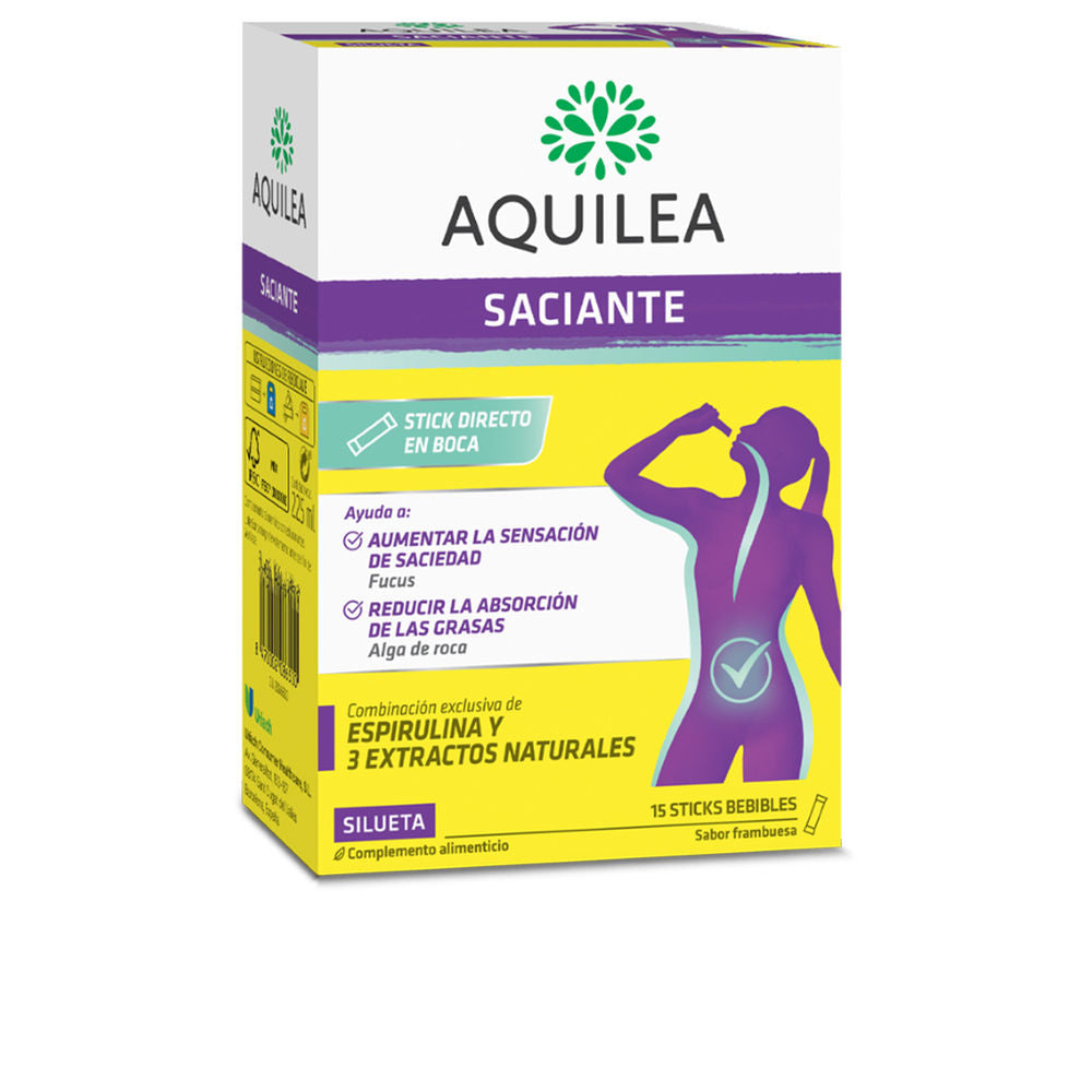 Box of 15 raspberry satiety sticks, Unisex dietary supplement sachets