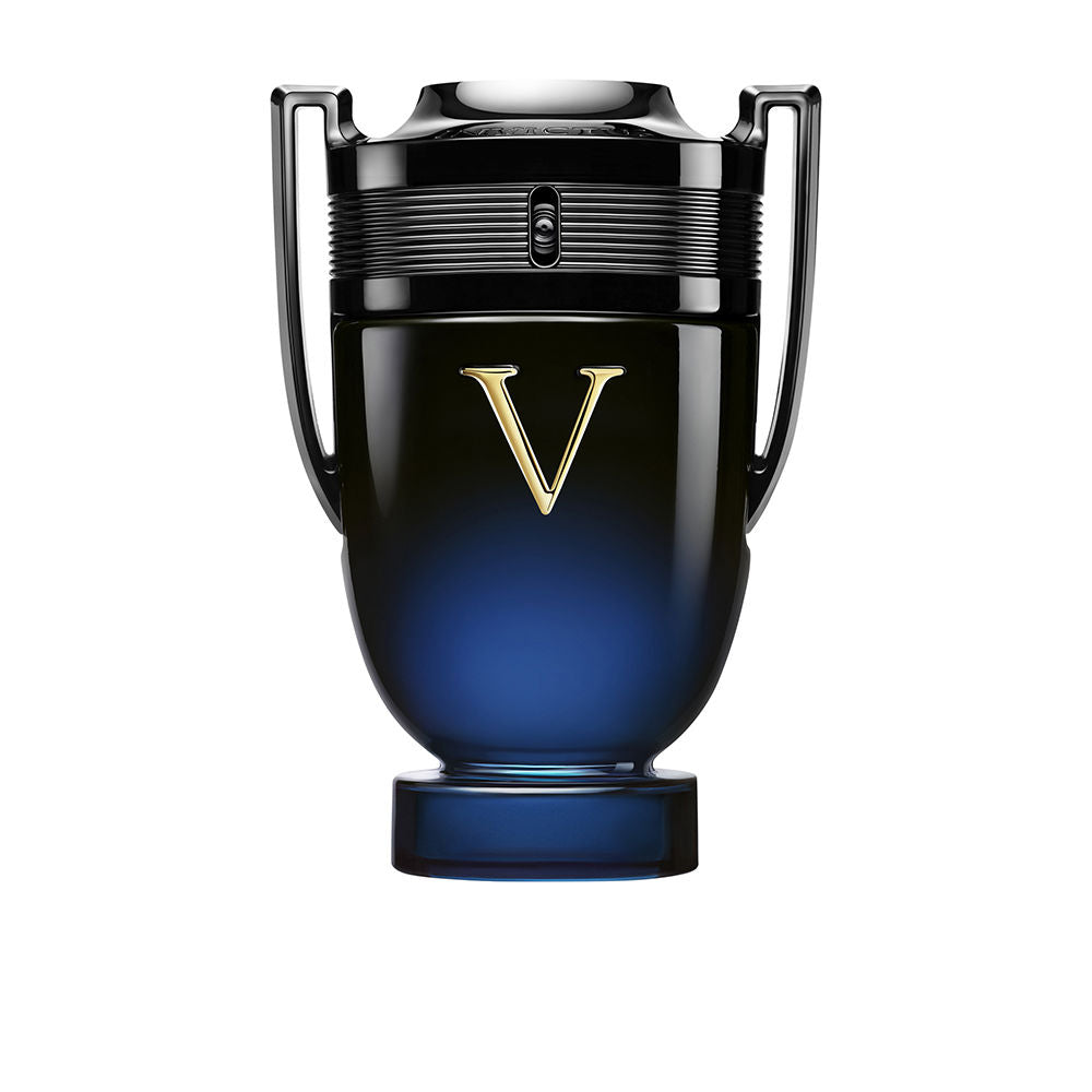 Gold relief bottle of Intense Victory Elixir Parfum, 50 ml spray for Man