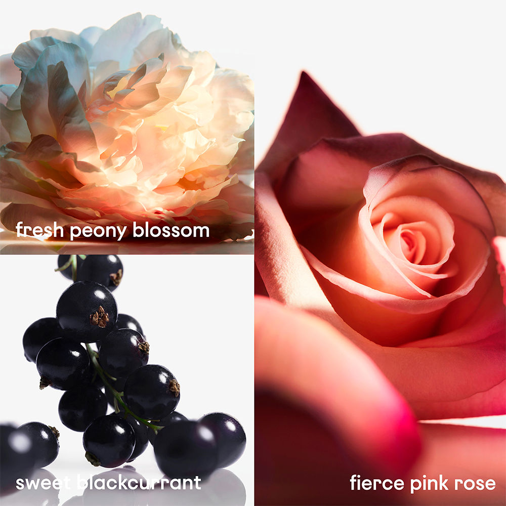 30 ml rose-toned sculpted bottle with gold accents — intense floral perfume for Women