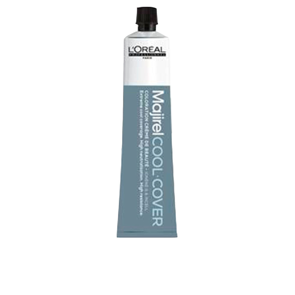 50 ml tube of professional permanent cream hair colour, warm chestnut shade, Unisex