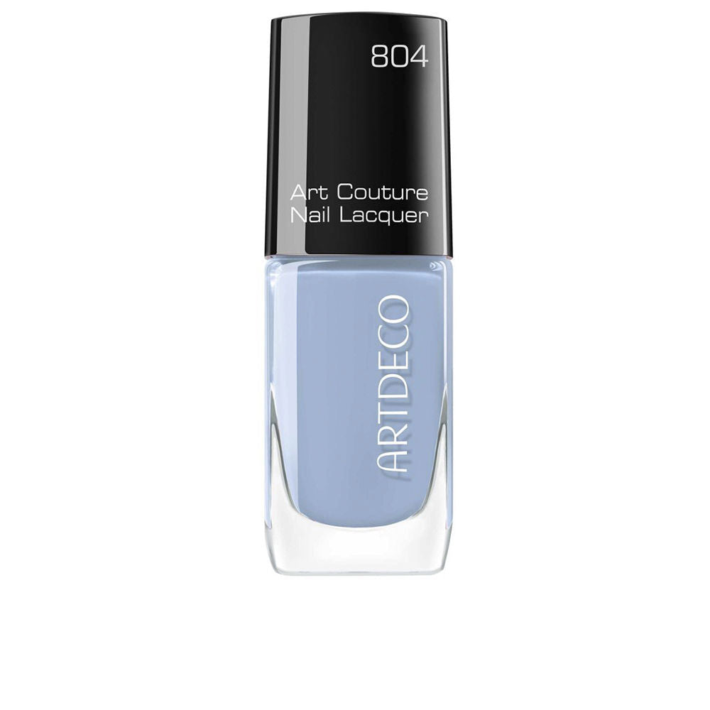 10 ml high-shine cream nail lacquer in minimal bottle with wide brush