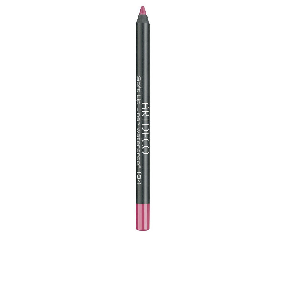 Slim waterproof cream lip liner pencil, 1.2 g, warm red shade, smudge‑resistant