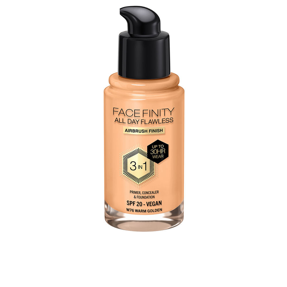 30 ml warm golden 3‑in‑1 mattifying foundation tube, Unisex