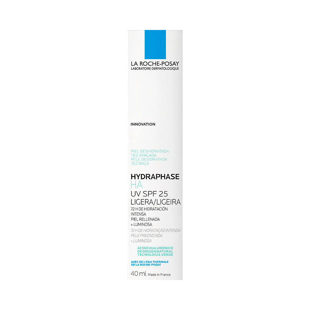 40 ml light-texture hyaluronic day cream in recyclable tube, SPF25