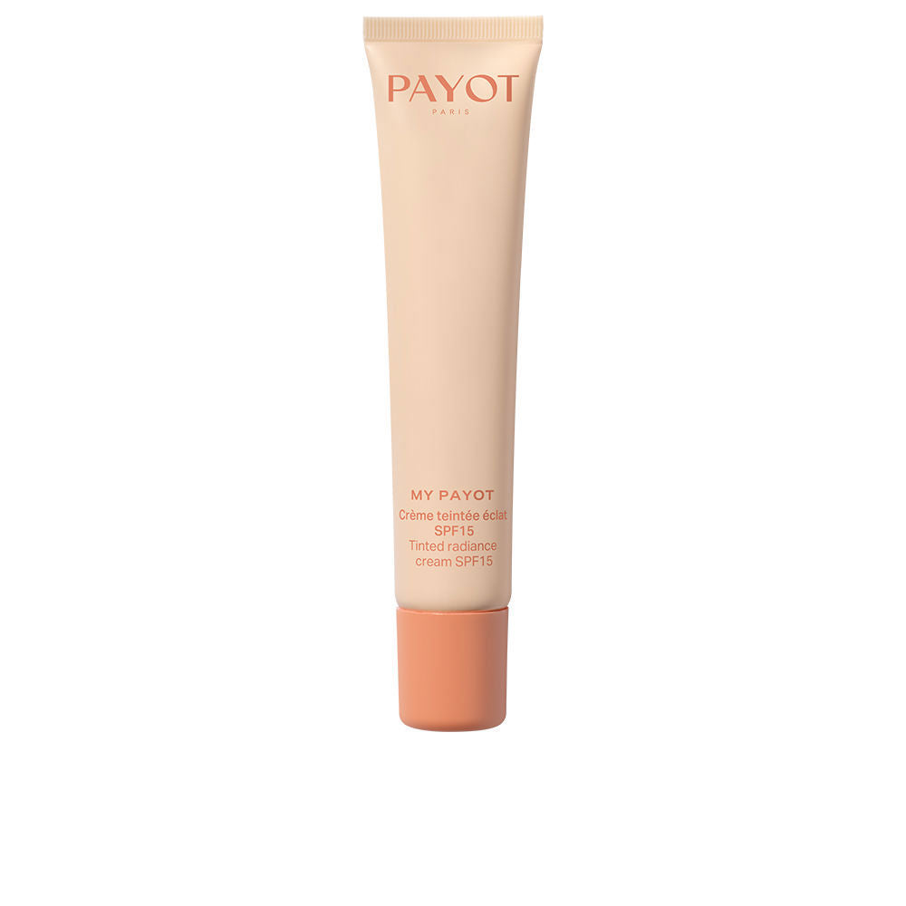 40 ml tinted face cream jar, light beige cream, SPF 15