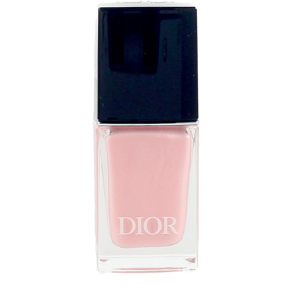 10 ml rose gel‑finish nail lacquer with flat precision brush, high shine