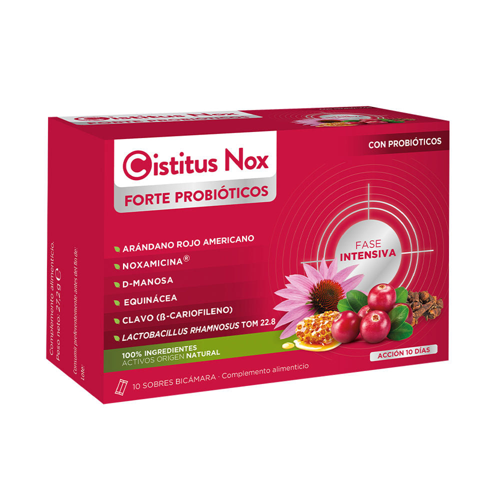 Cistitus Nox Forte Probiotics single-dose urinary support sachet with botanical and probiotic blend