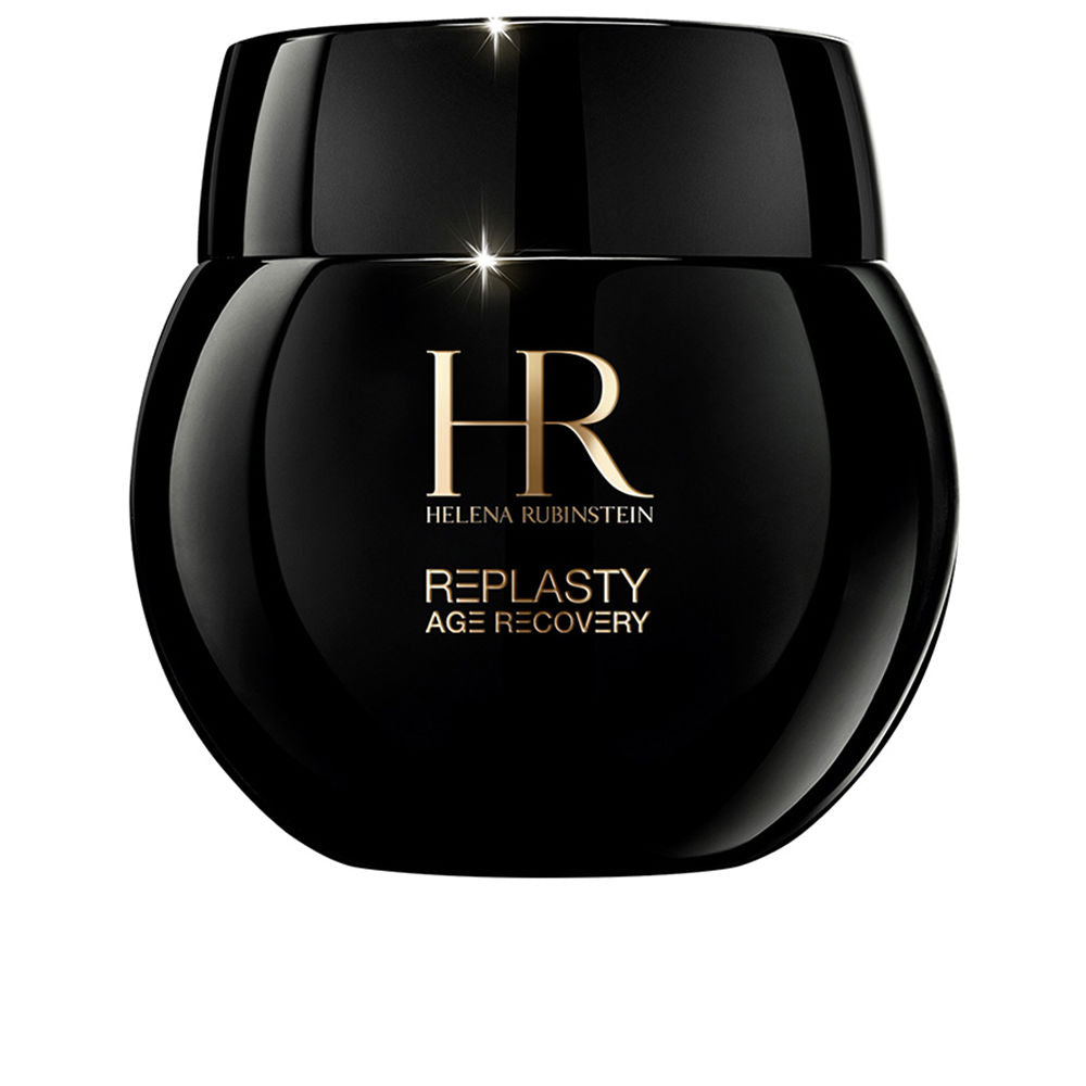 Jar of night recovery cream with smooth, creamy texture, 100 ml size