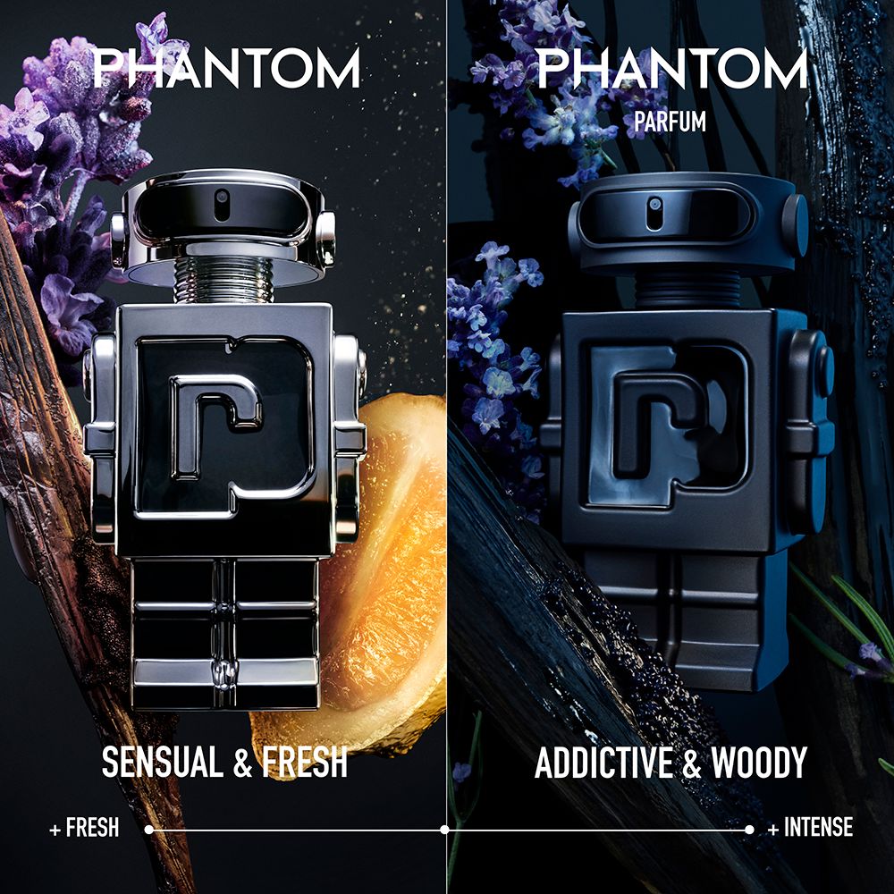 50 ml amber-hued EDP bottle; lemon, lavender and vetiver notes for Man