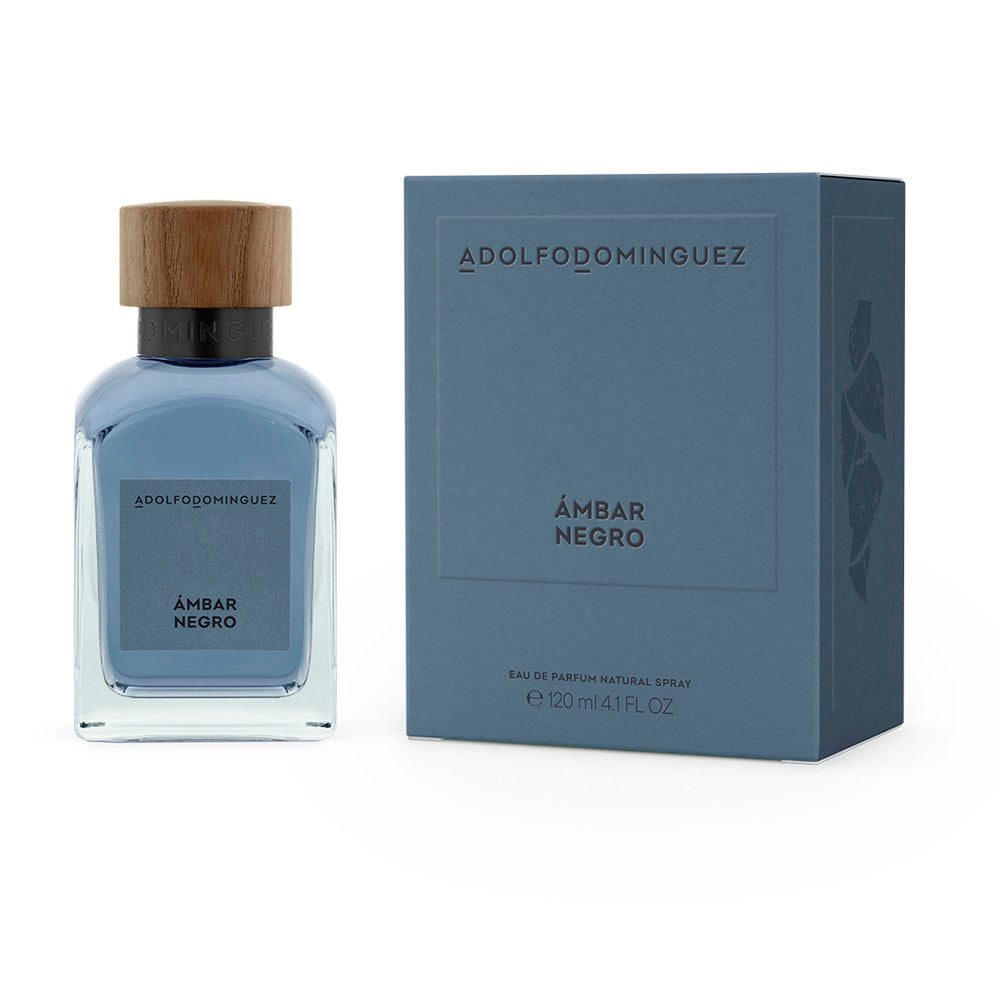 120 ml amber-hued eau de parfum in recycled glass bottle with wooden cap