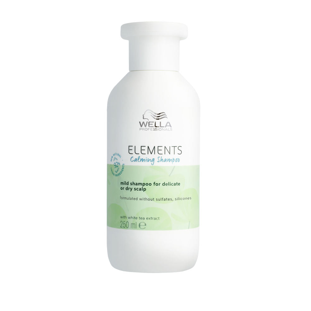 250 ml gel shampoo bottle for dry, sensitive scalp; vegan, sulphate-free