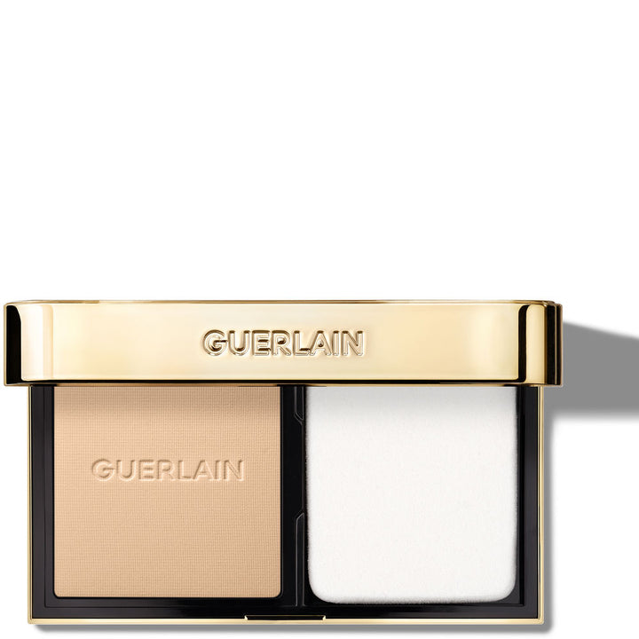Compact pressed powder with gold sheen, 10 g, neutral shade 1N, Unisex
