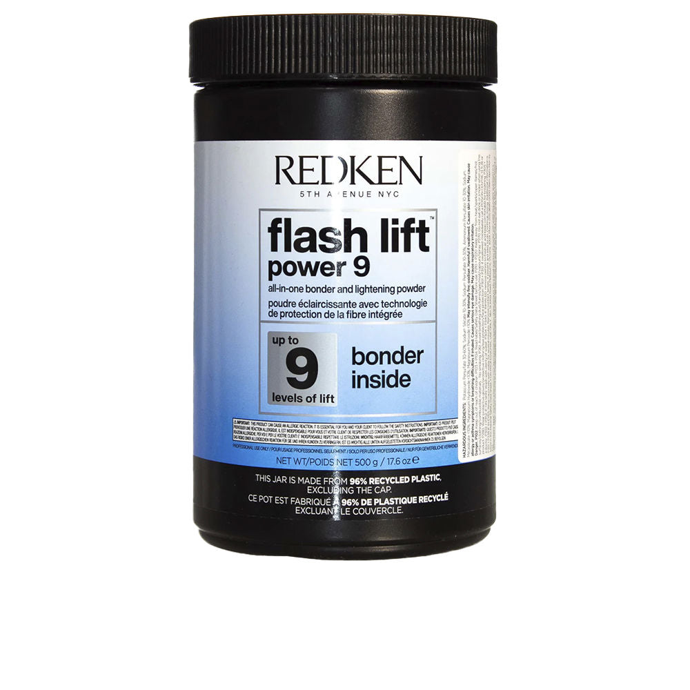 500 g tub of cream powder lightener with built-in bonder, cream texture