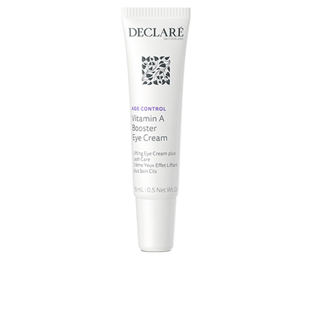 15 ml tube of Vitamin A eye contour cream, lightweight cream texture