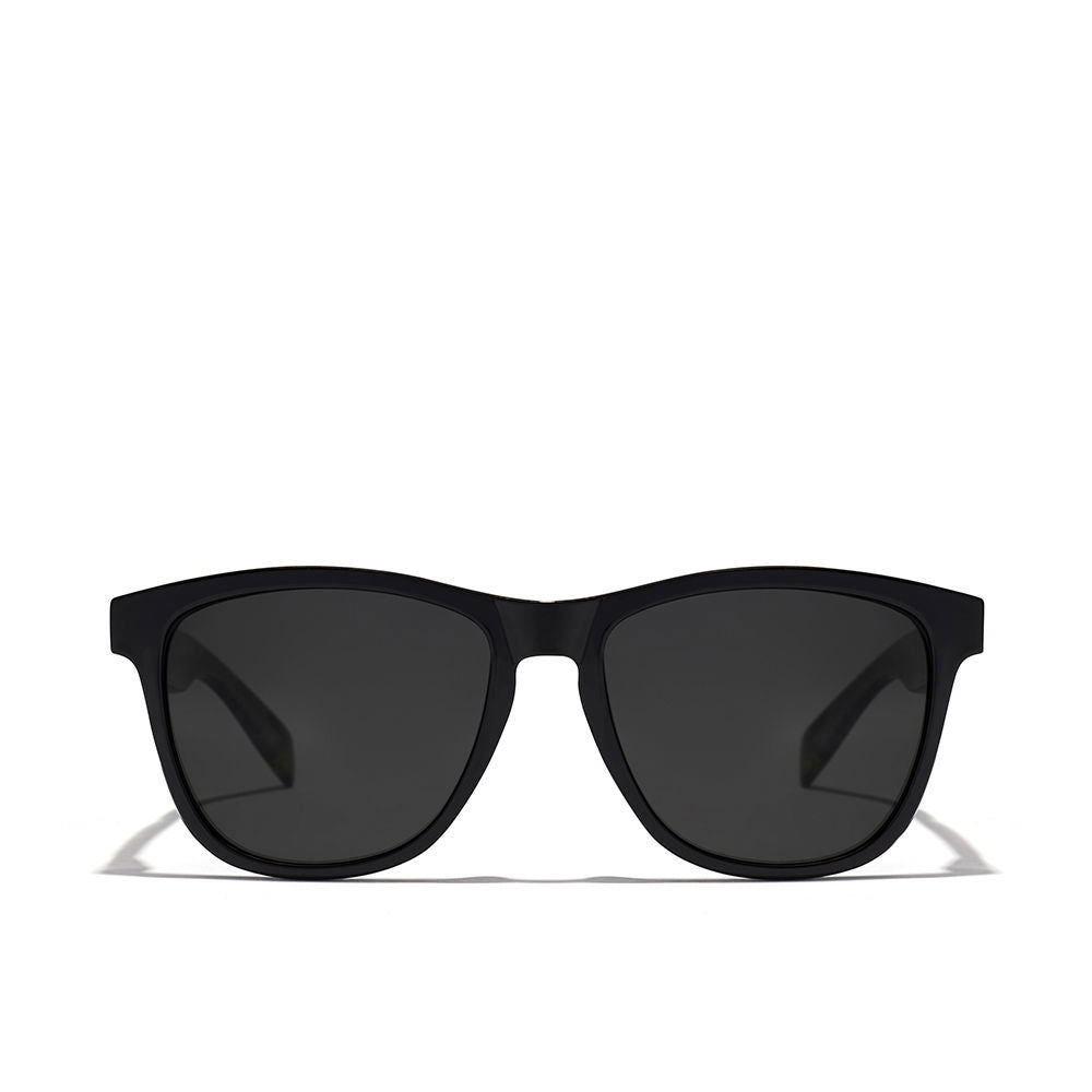 Black square children's sunglasses, polycarbonate frame, polarised lenses, 130 mm temples