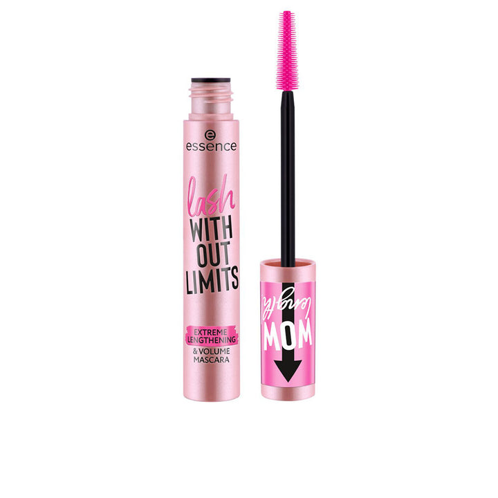 Black volumising mascara with flexible elastomer brush, 13 ml tube
