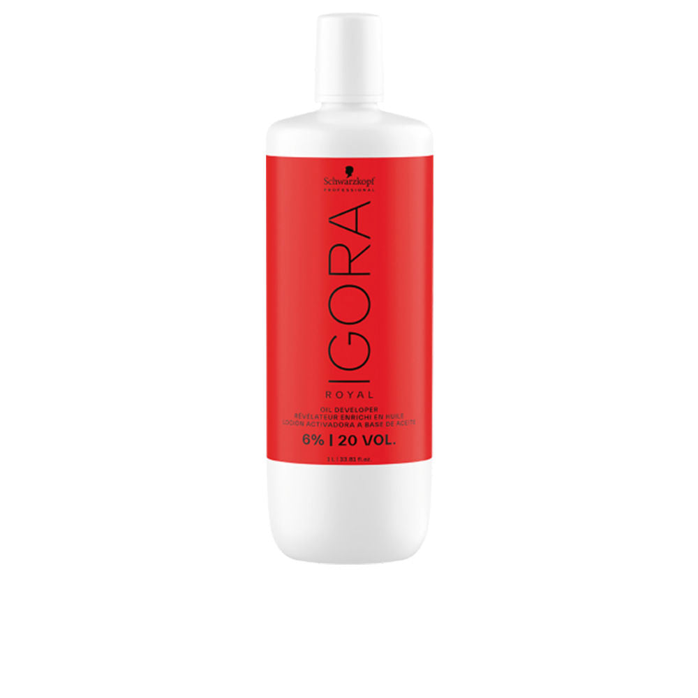 1,000 ml bottle of 6% peroxide colour activator with high‑performance oil