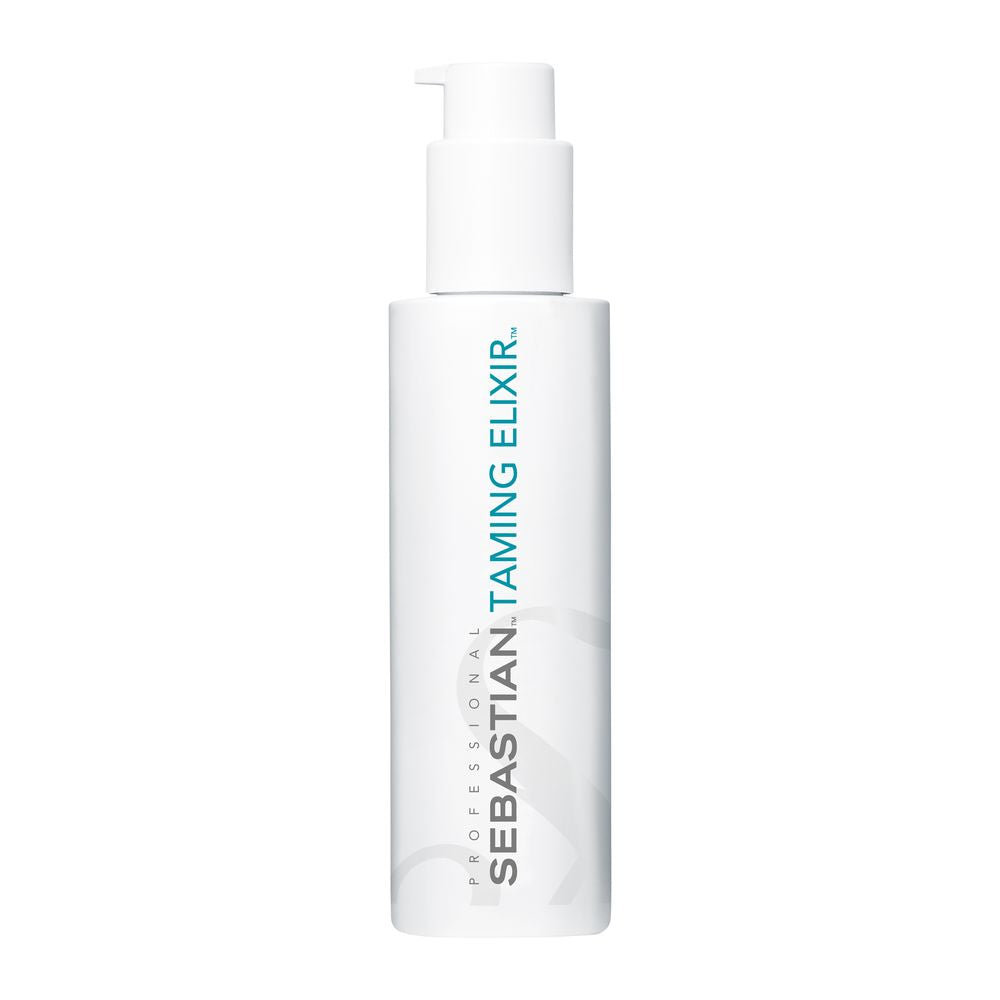 140 ml pump bottle of avocado smoothing hair elixir cream for frizz control