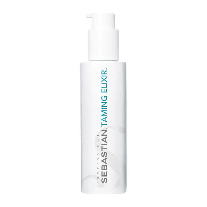 140 ml pump bottle of avocado smoothing hair elixir cream for frizz control
