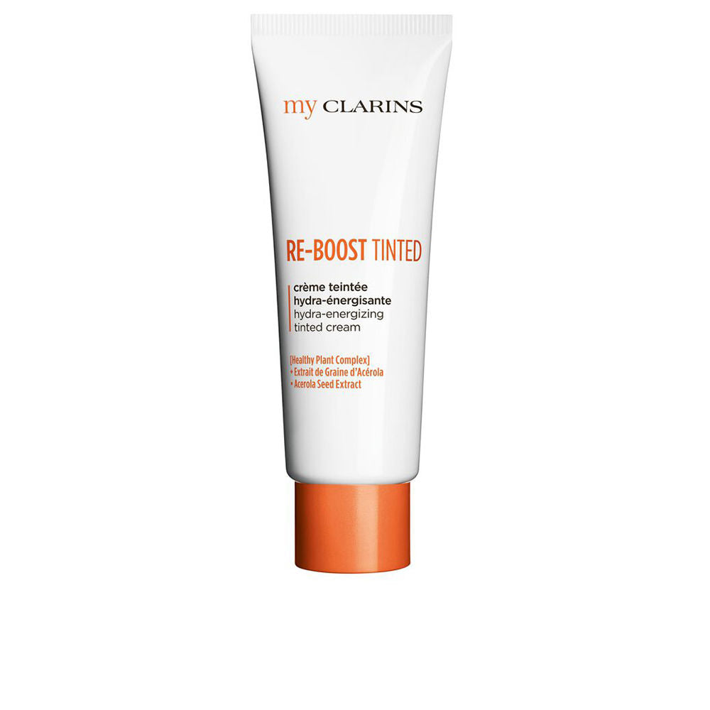 50 ml tube of tinted hydrating gel‑cream, sheer universal shade, recyclable pack