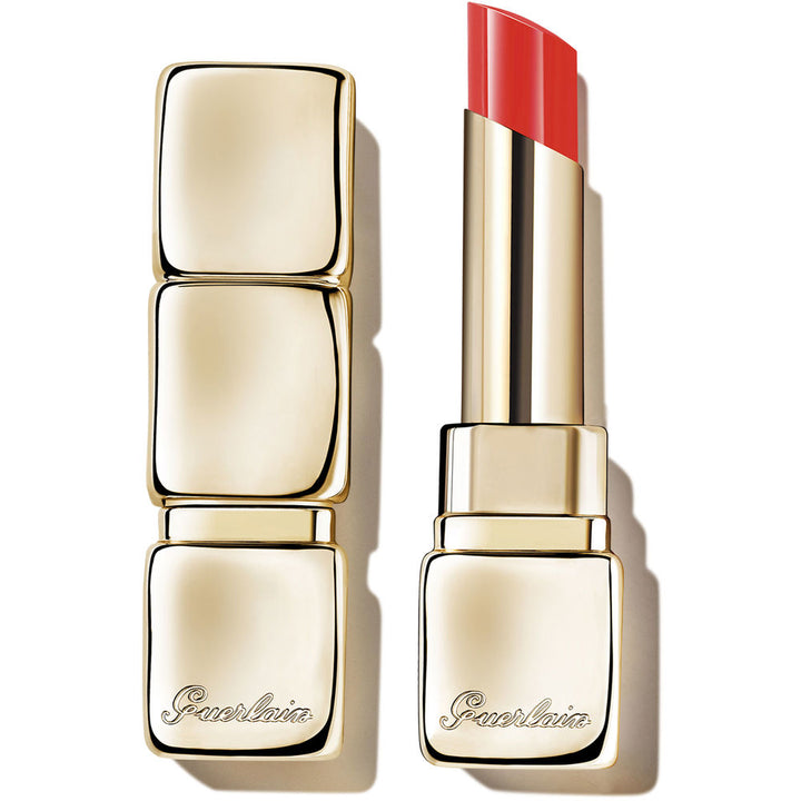Sheer glossy lip balm stick, warm rose tint, 3.2 g, luminous finish