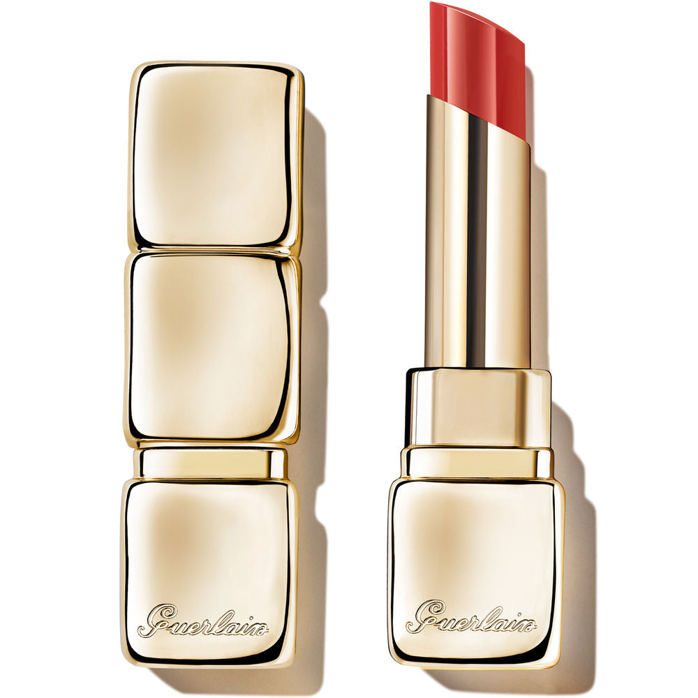 Slim brick-tone shine lipstick stick, 3.2 g, glossy finish, Unisex