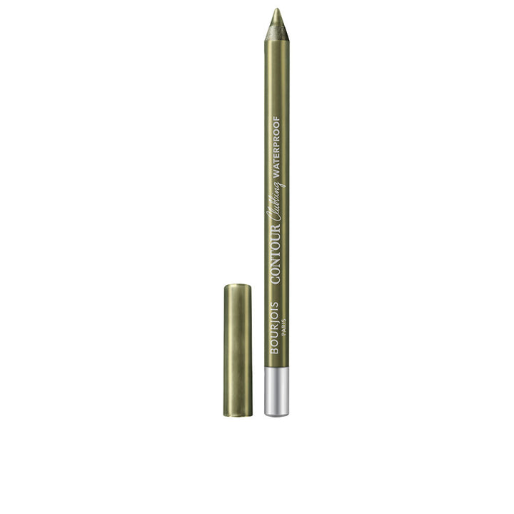 Kaki and gold gel eye pencil, slim 1.2 g waterproof pencil