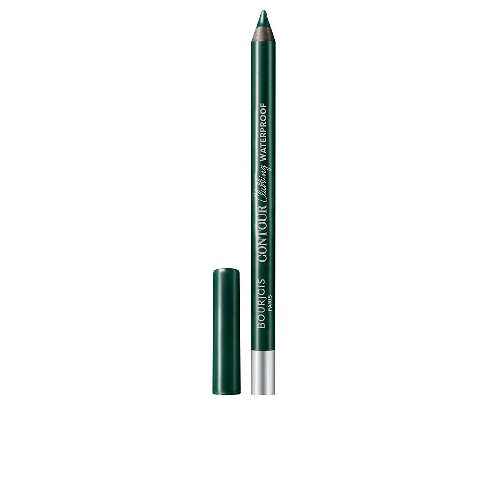 Slim green gel eyeliner pencil, 1.2 g, waterproof, vegan