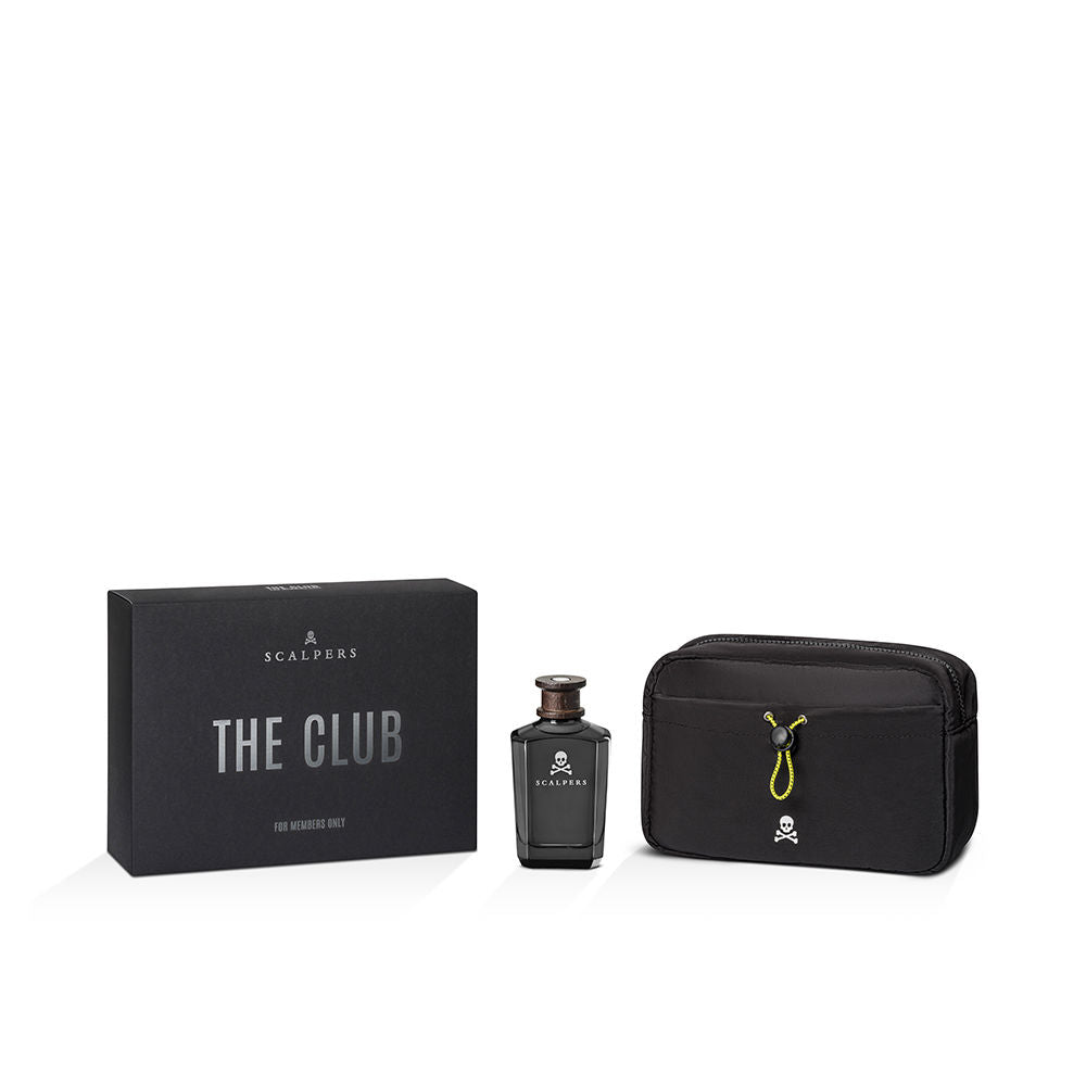 Two-piece spiced woody fragrance set in minimalist flacon for Man