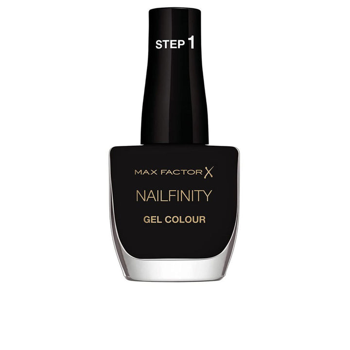 12 ml black high‑gloss nail polish bottle, Film Noir, Unisex