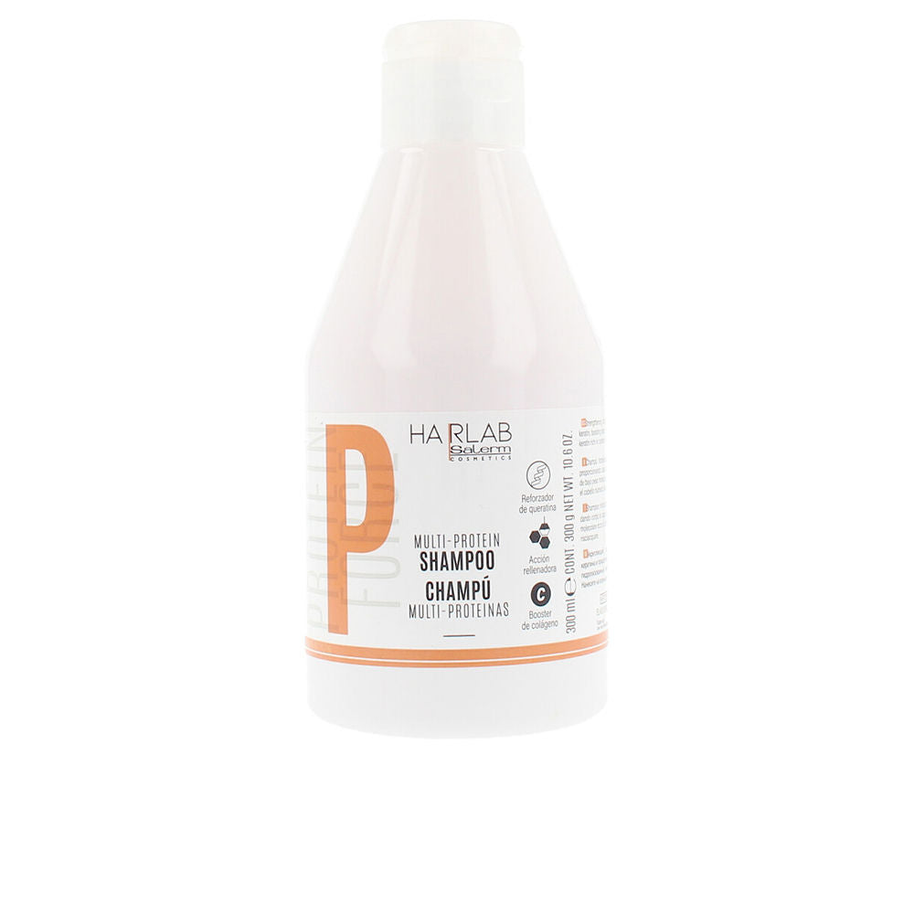 300 ml bottle of keratin protein shampoo for post-treatment hair care, Unisex