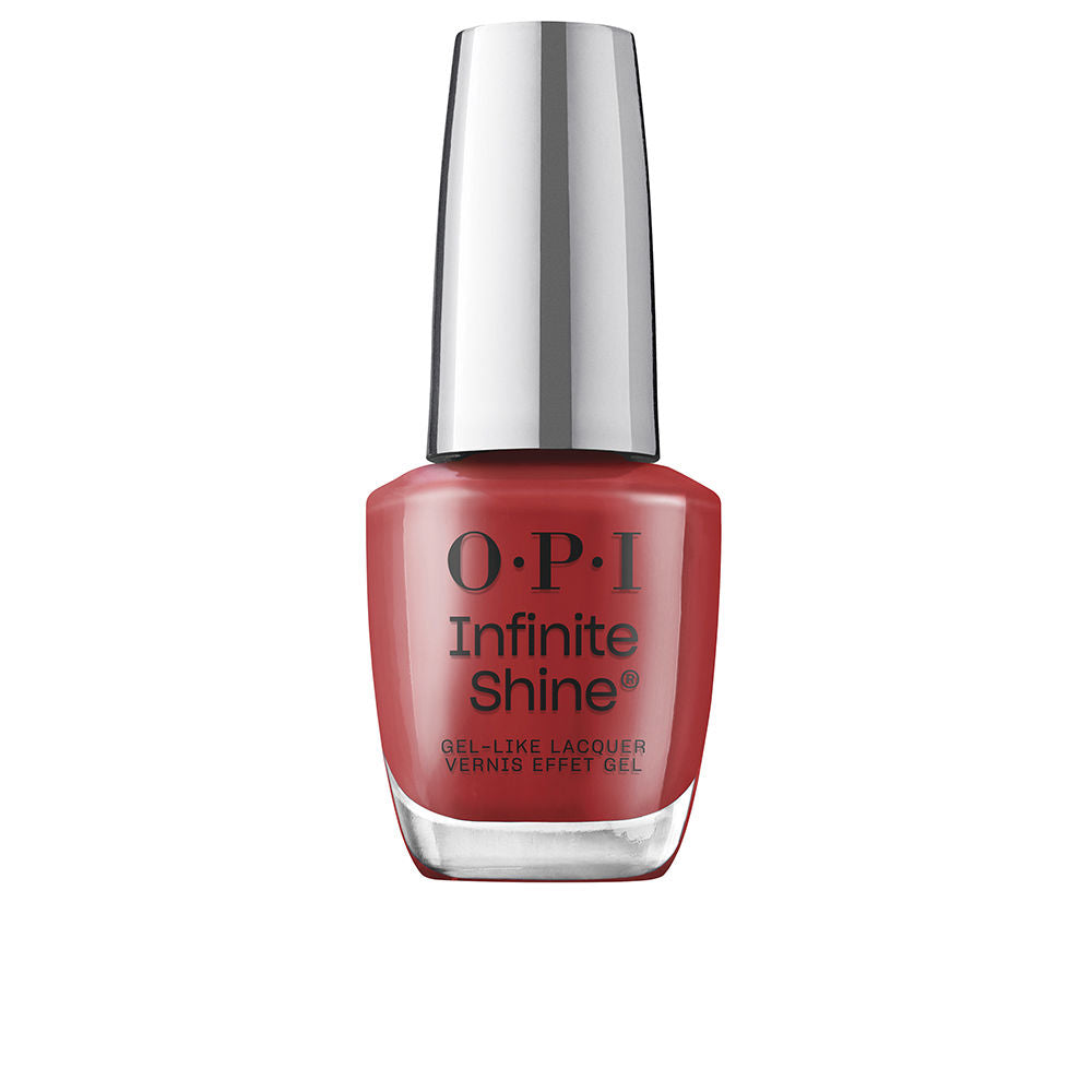 Single 15 ml bottle of Big Apple Red gel-effect nail lacquer with Pro Wide brush