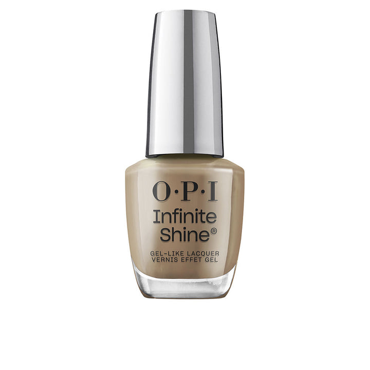 15 ml mocha gel-effect nail polish bottle with Pro Wide brush, high-shine finish