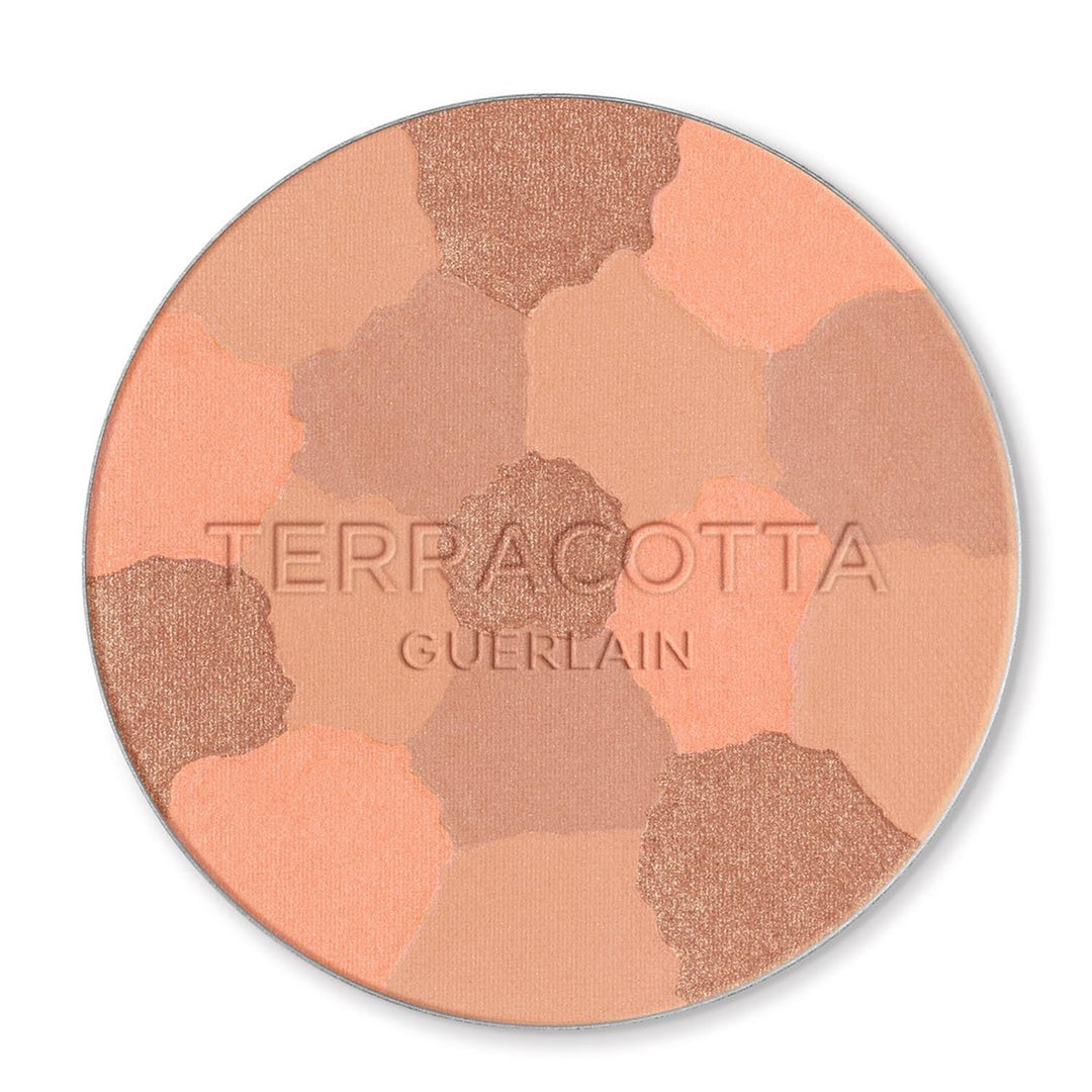 10 g light warm refillable terracotta bronzing powder, warm golden-beige tone