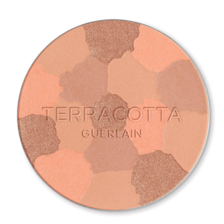 10 g light warm refillable terracotta bronzing powder, warm golden-beige tone
