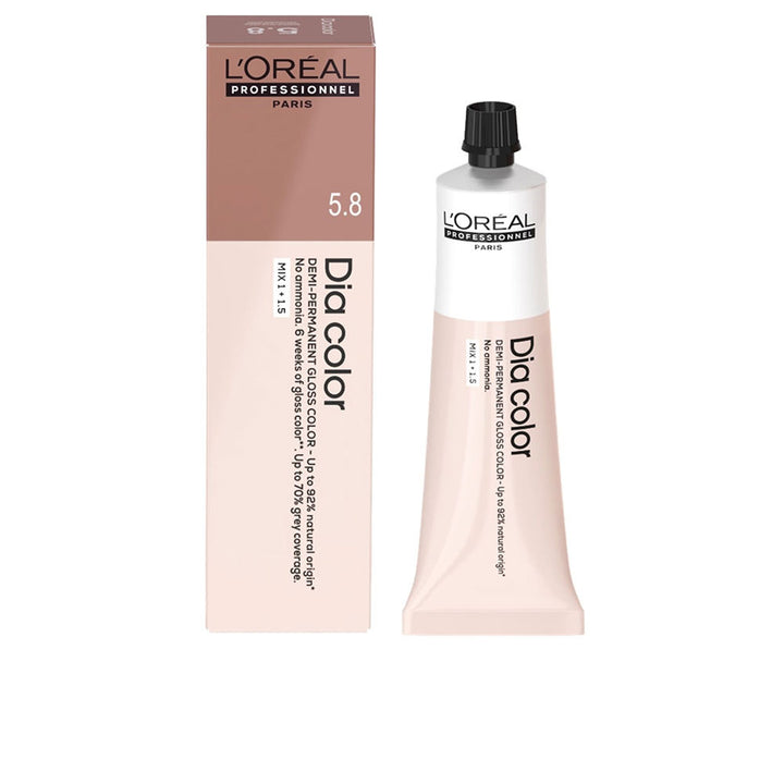 Tube of 60 ml semi‑permanent hair colour cream, shade 5.18 light brown ash