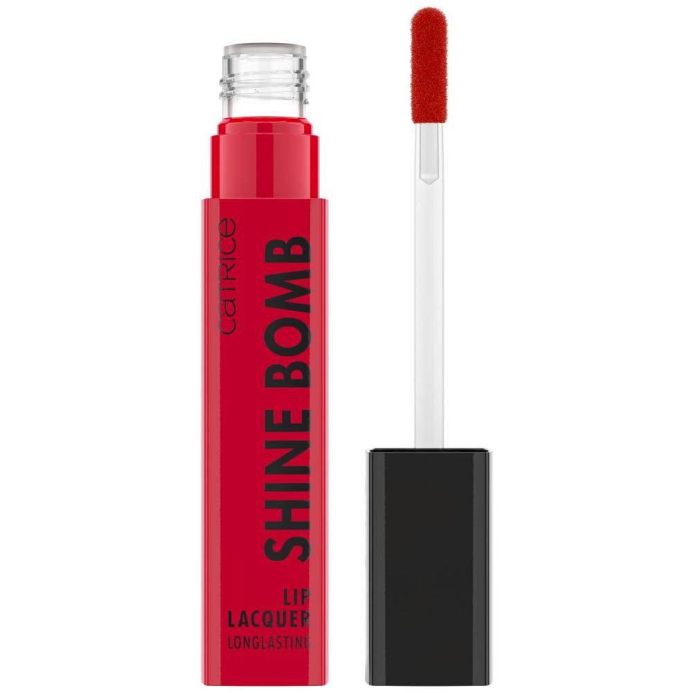 3 ml pale rose glossy liquid lipstick with doe-foot applicator, high-shine finish