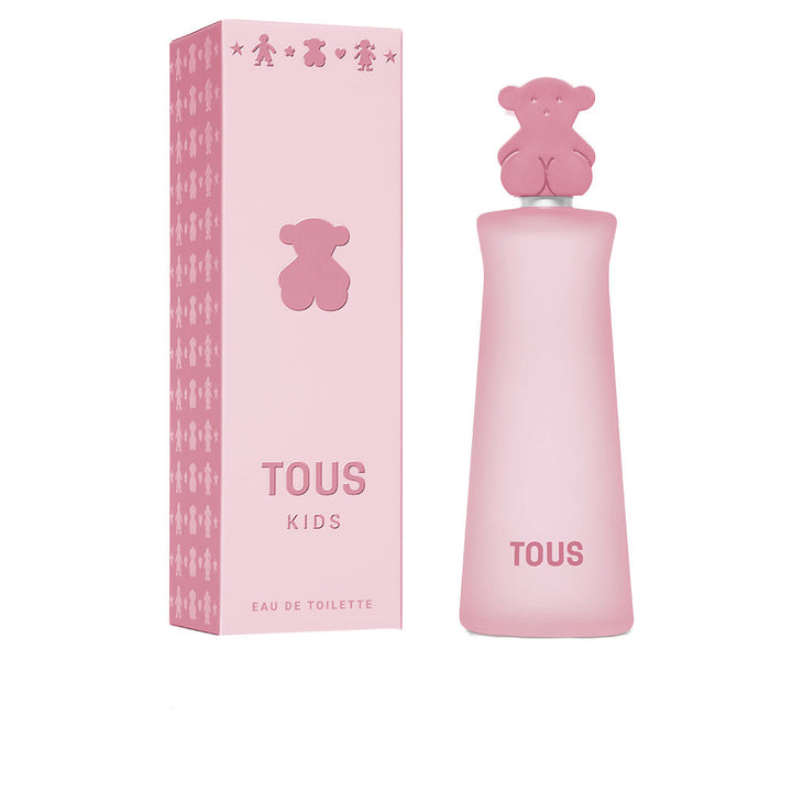 Small pink Tous Kids Girl eau de toilette bottle with fruity floral scent