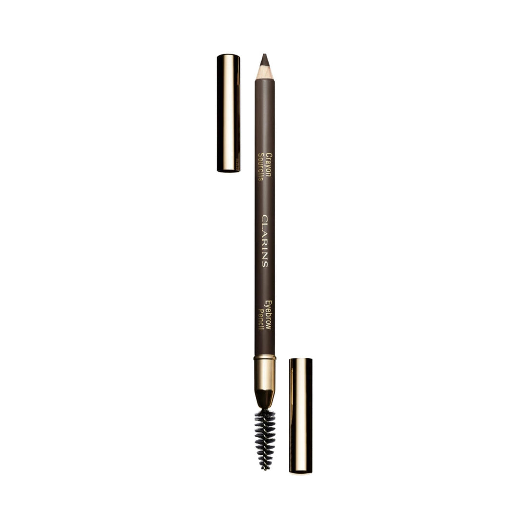 Slim long‑wear eyebrow pencil, soft brown shade, built‑in spiral brush, 1.3 g