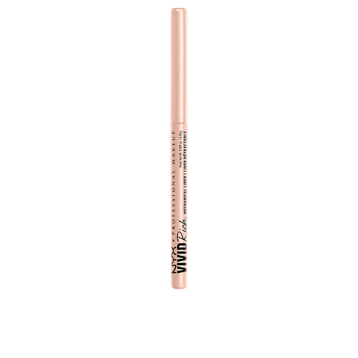Beige automatic mechanical cream eyeliner pencil, 0.28 g, twist-up