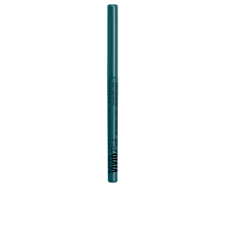 Automatic cream eyeliner pencil in deep blue‑green gemstone shade, 0.28 g