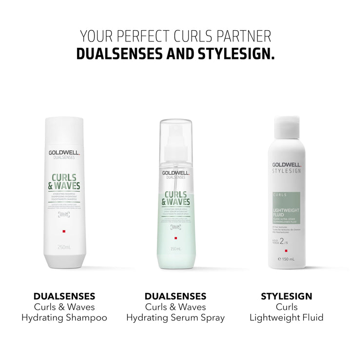 150 ml translucent bottle of lightweight curl-defining fluid for Unisex hair