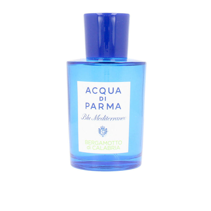 Blue 100 ml bottle of bergamot and cedar unisex Eau de Toilette