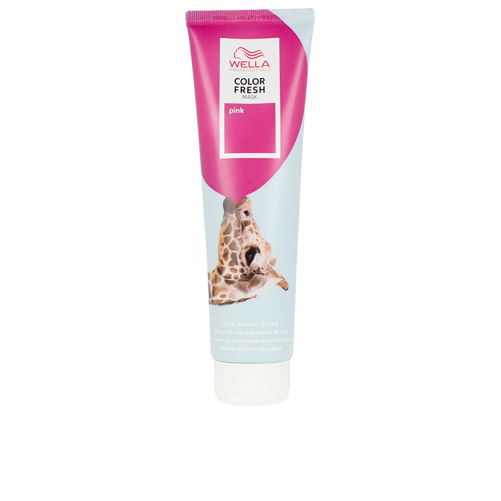 150 ml pink colour-deposit hair mask jar for Unisex, temporary colour