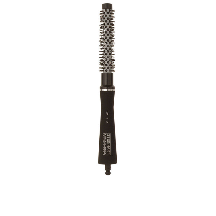 Ceramic round hair brush with ergonomic handle; nine barrel sizes available, Unisex