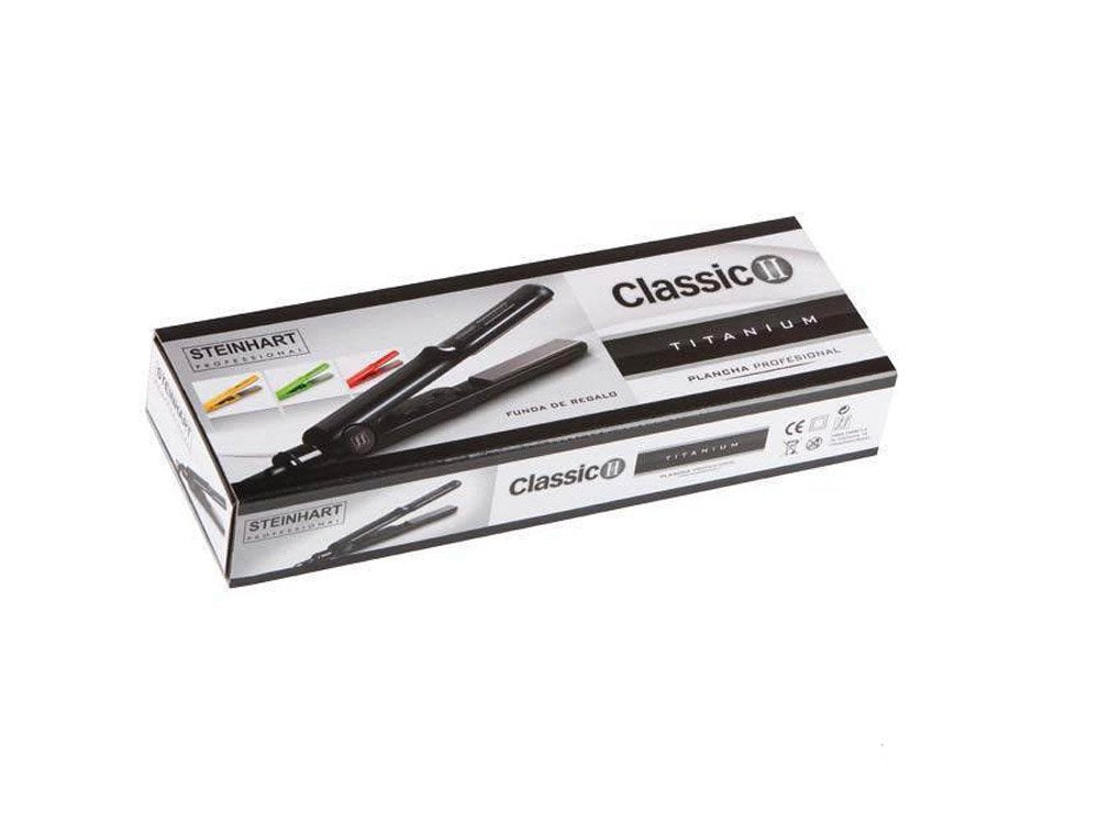 Turquoise titanium flat iron with slim rounded barrel and long swivel cord, Unisex styling tool