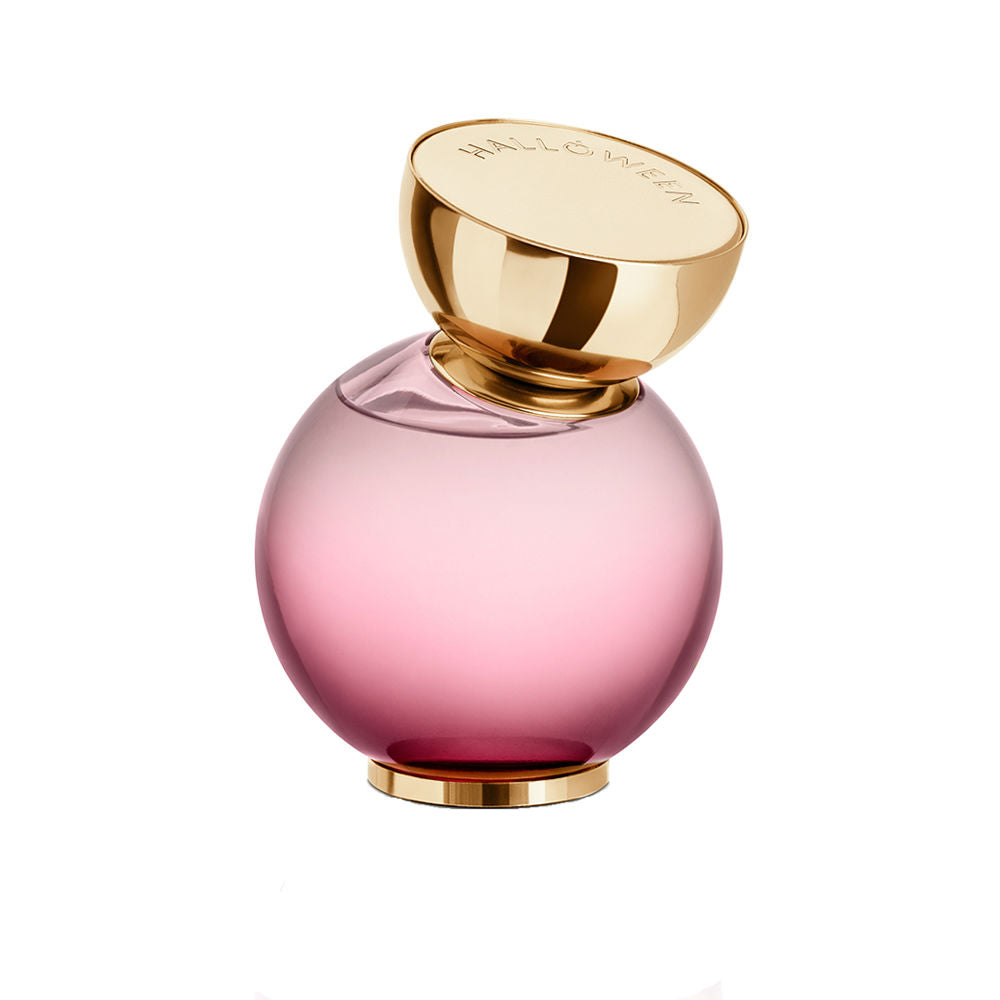 30 ml glass perfume bottle, warm amber liquid, elegant cap, oriental-floral fragrance for Women